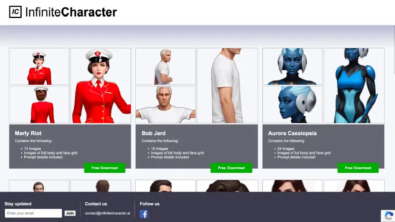 Infinite Character